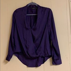 Purple blouse